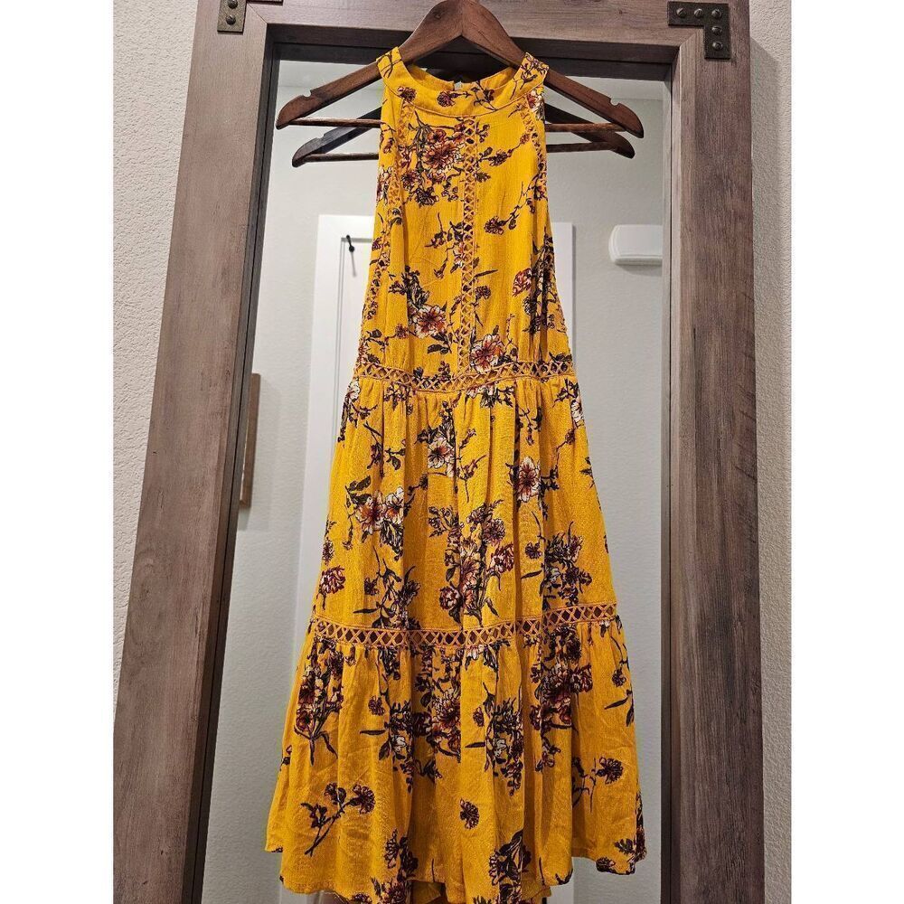 ATL open back golden hour dress